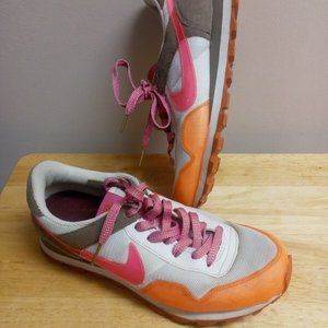 Nike Air Pegasus GX Pinkfire Orange Pink Running Shoe Womens SZ 8 324853-161